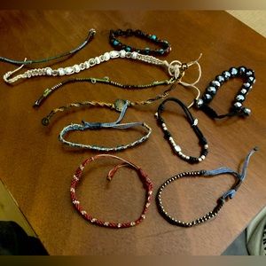 Lot of (10) 90s friendship bracelets